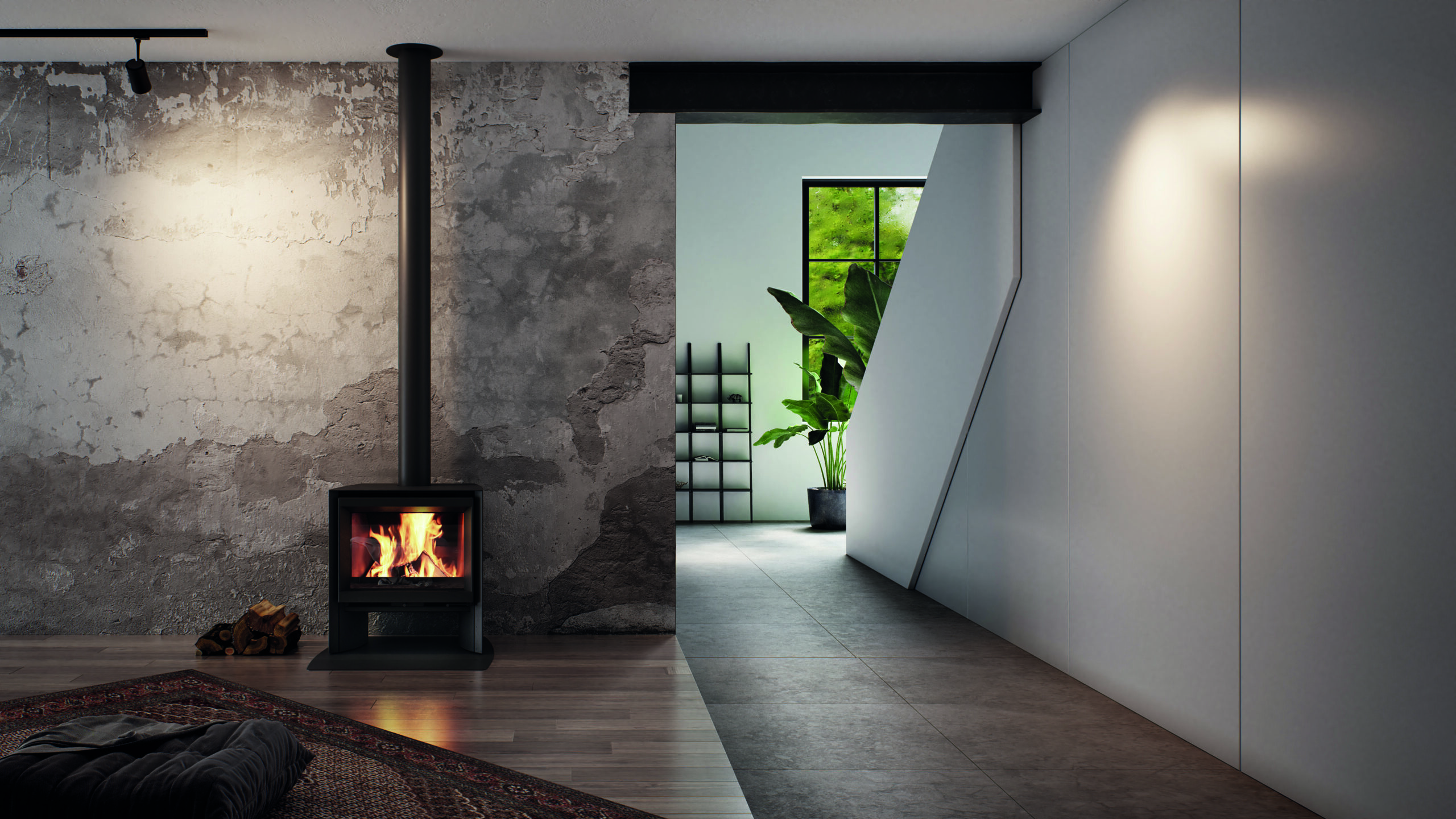 Stoves, inserts, fireplaces: the stars of winter | VILLAS Decoration