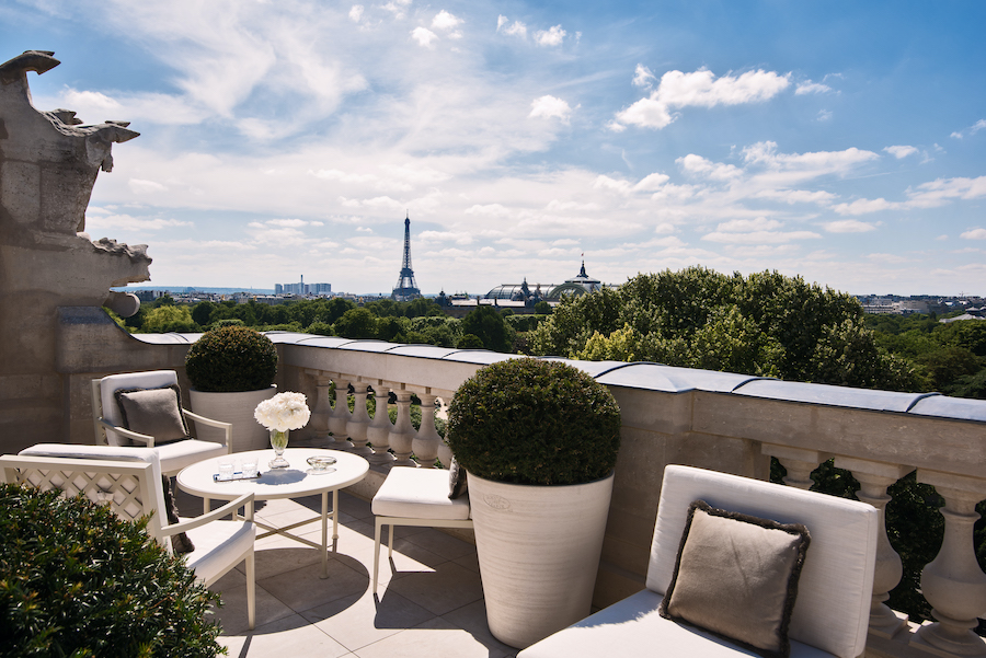 VILLAS Decoration hôtels Paris suites terrasses